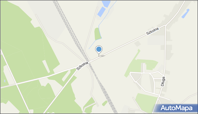 Wierzchowo powiat drawski, Szkolna, mapa Wierzchowo powiat drawski