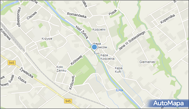 Łodygowice powiat żywiecki, Tartaczna, mapa Łodygowice powiat żywiecki