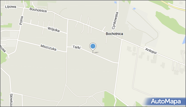 Nałęczów powiat puławski, Tarki Michała, sędziego, mapa Nałęczów powiat puławski