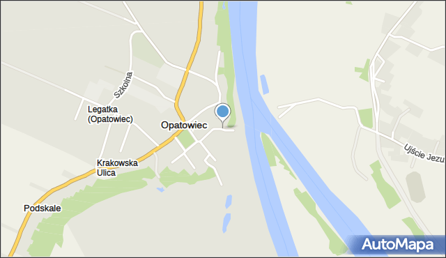 Opatowiec powiat kazimierski, Tarnowska, mapa Opatowiec powiat kazimierski