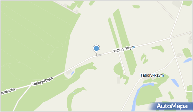 Tabory-Rzym, Tabory-Rzym, mapa Tabory-Rzym