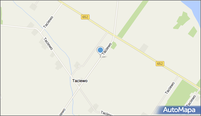 Taciewo, Taciewo, mapa Taciewo