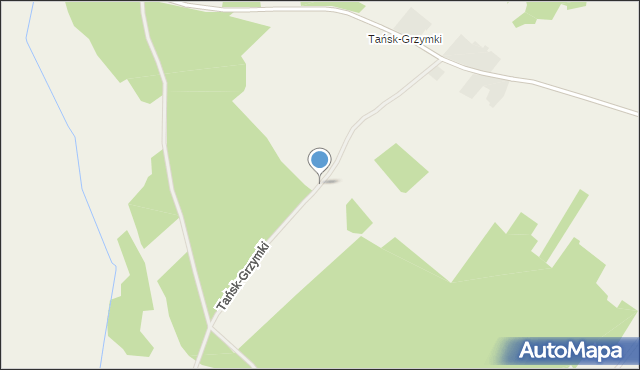 Tańsk-Grzymki, Tańsk-Grzymki, mapa Tańsk-Grzymki