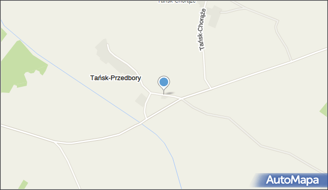 Tańsk-Przedbory, Tańsk-Przedbory, mapa Tańsk-Przedbory