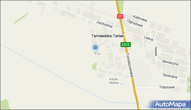 Tarnawatka-Tartak, Tarnawatka-Tartak, mapa Tarnawatka-Tartak
