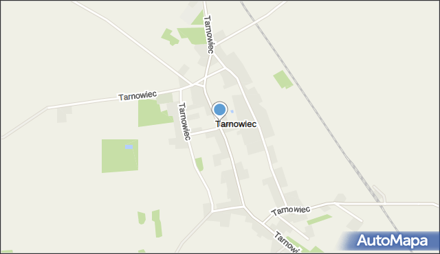 Tarnowiec gmina Lubsza, Tarnowiec, mapa Tarnowiec gmina Lubsza