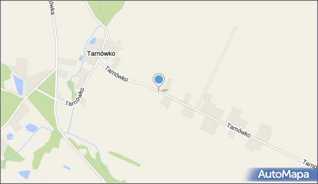 Tarnówko gmina Goleniów, Tarnówko, mapa Tarnówko gmina Goleniów