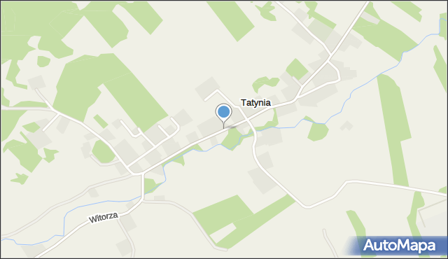 Tatynia, Tatynia, mapa Tatynia