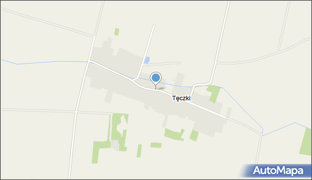 Tęczki, Tęczki, mapa Tęczki