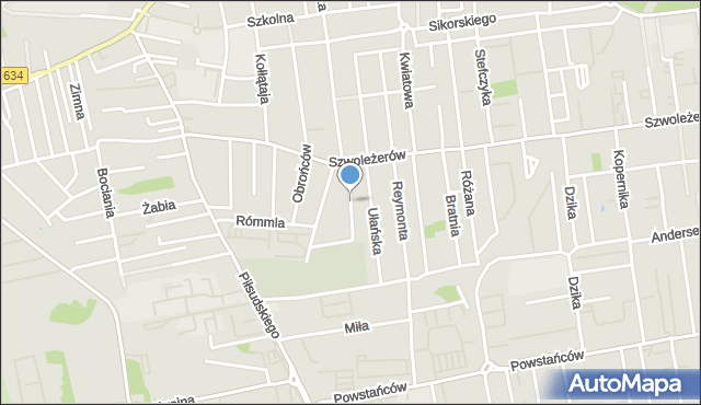 Ząbki powiat wołomiński, Tęczowa, mapa Ząbki powiat wołomiński