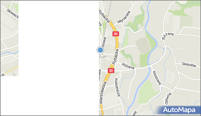 Lubań, Torowa, mapa Lubań