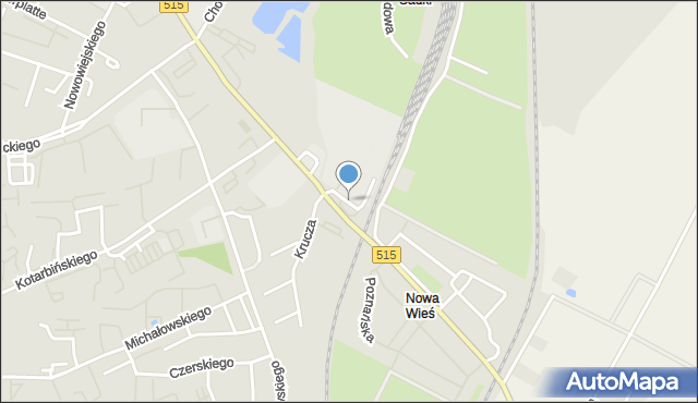 Malbork, Torowa, mapa Malborka