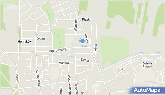 Ostrowiec Świętokrzyski, Torfowa, mapa Ostrowiec Świętokrzyski
