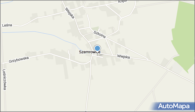 Szemrowice, Torki, mapa Szemrowice