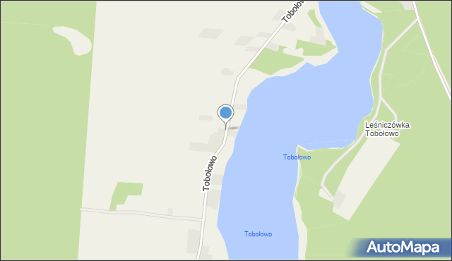 Tobołowo, Tobołowo, mapa Tobołowo