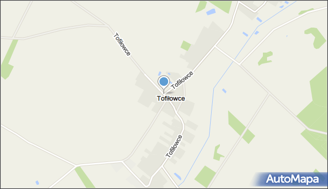 Tofiłowce, Tofiłowce, mapa Tofiłowce