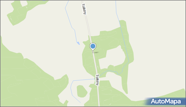 Tołkiny, Tołkiny, mapa Tołkiny