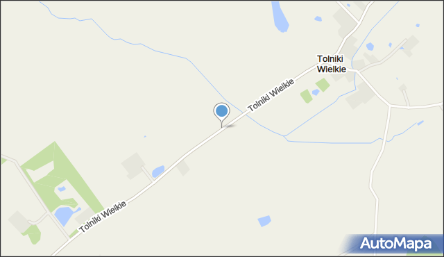 Tolniki Wielkie, Tolniki Wielkie, mapa Tolniki Wielkie