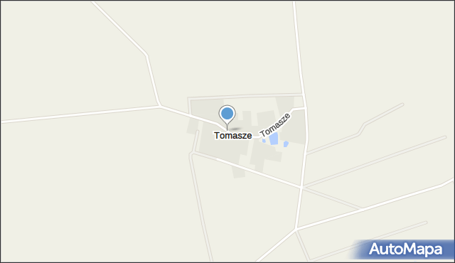 Tomasze, Tomasze, mapa Tomasze