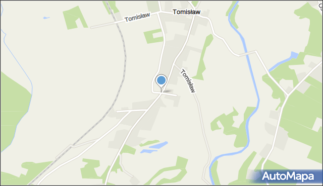 Tomisław, Tomisław, mapa Tomisław