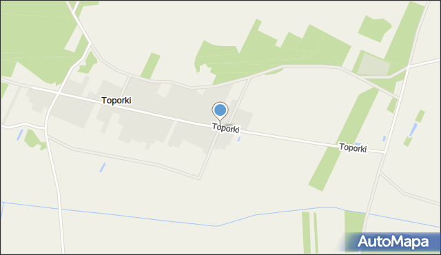 Toporki, Toporki, mapa Toporki