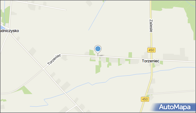 Torzeniec, Torzeniec, mapa Torzeniec