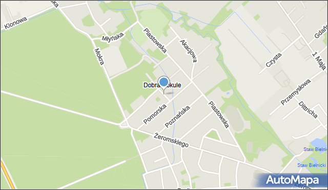 Żyrardów, Toruńska, mapa Żyrardów