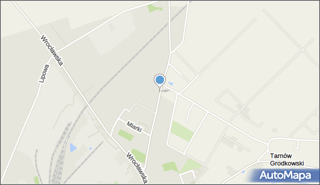 Grodków powiat brzeski, Traugutta Romualda, gen., mapa Grodków powiat brzeski