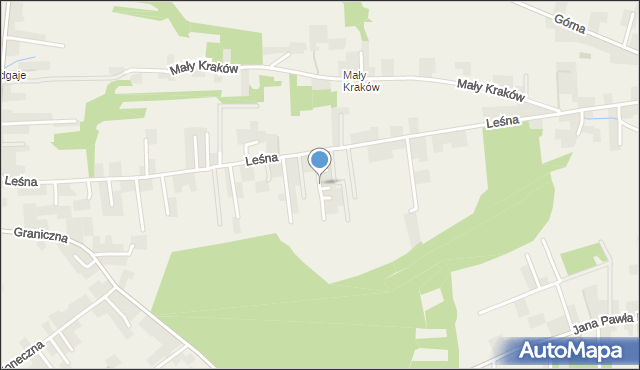 Michałowice powiat krakowski, Truskawkowa, mapa Michałowice powiat krakowski