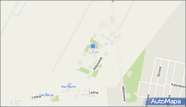 Radłów gmina Raszków, Truskawkowa, mapa Radłów gmina Raszków