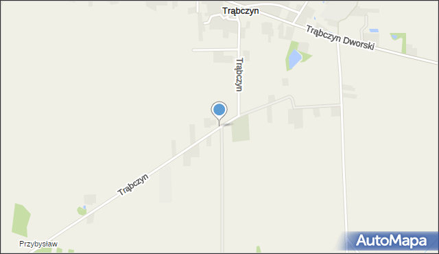 Trąbczyn, Trąbczyn, mapa Trąbczyn