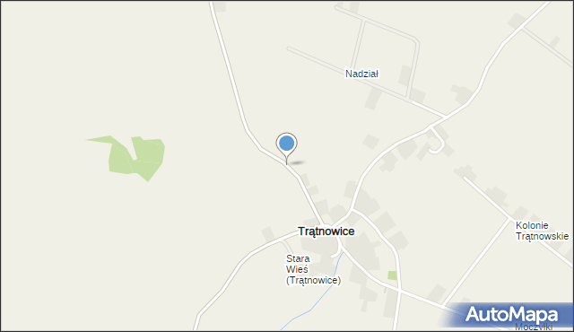 Trątnowice, Trątnowice, mapa Trątnowice