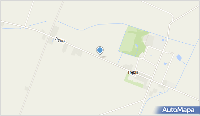 Trębki, Trębki, mapa Trębki