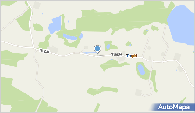 Trepki, Trepki, mapa Trepki