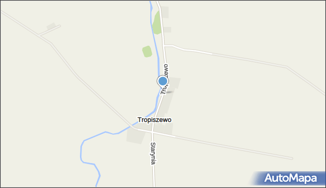 Tropiszewo, Tropiszewo, mapa Tropiszewo