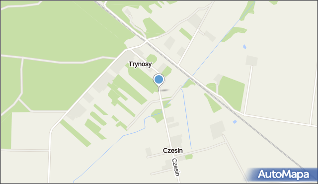 Trynosy, Trynosy, mapa Trynosy