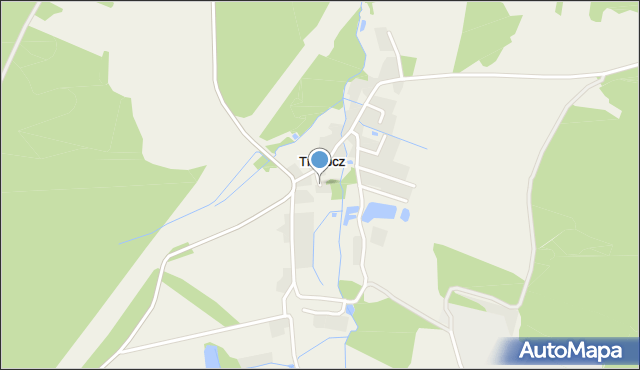 Trzebcz, Trzebcz, mapa Trzebcz
