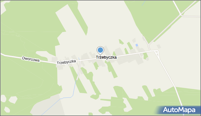 Trzebyczka, Trzebyczka, mapa Trzebyczka