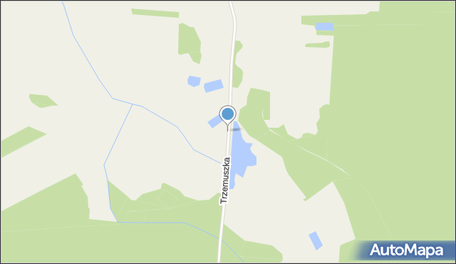 Trzemuszka, Trzemuszka, mapa Trzemuszka
