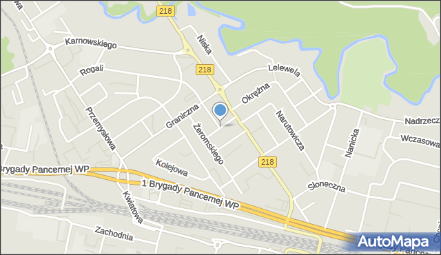 Wejherowo, Traugutta Romualda, gen., mapa Wejherowo