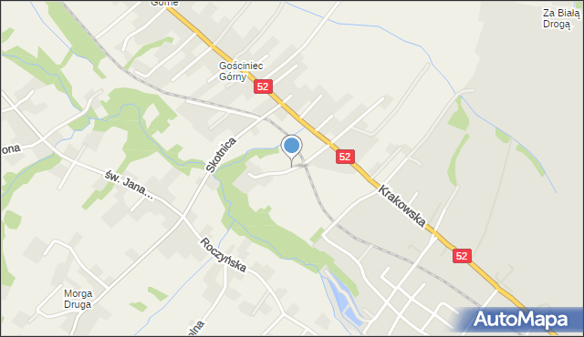 Bulowice, Tunelowa, mapa Bulowice