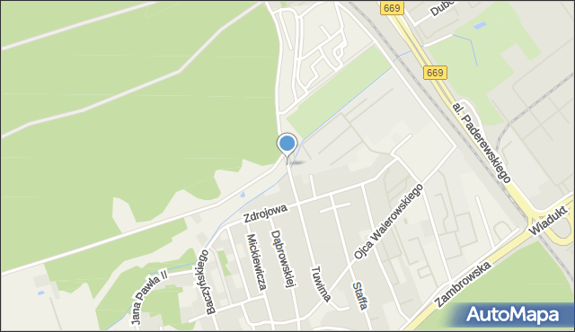 Kleosin, Tuwima Juliana, mapa Kleosin