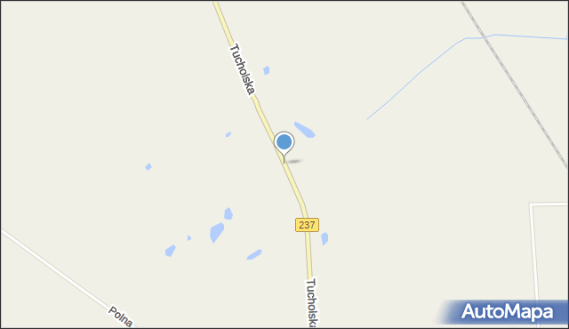 Pruszcz gmina Gostycyn, Tucholska, mapa Pruszcz gmina Gostycyn