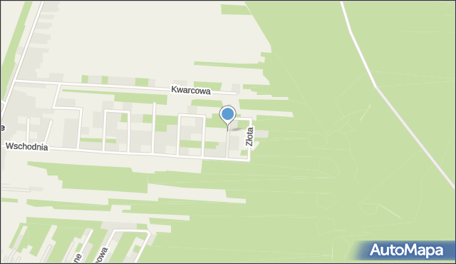 Smardzewice, Turkusowa, mapa Smardzewice