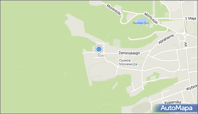 Sopot, Tuwima Juliana, mapa Sopotu