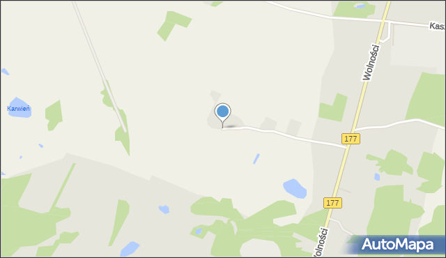Tuczno Pierwsze, Tuczno Pierwsze, mapa Tuczno Pierwsze