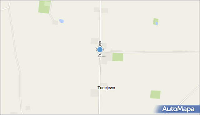 Turlejewo, Turlejewo, mapa Turlejewo