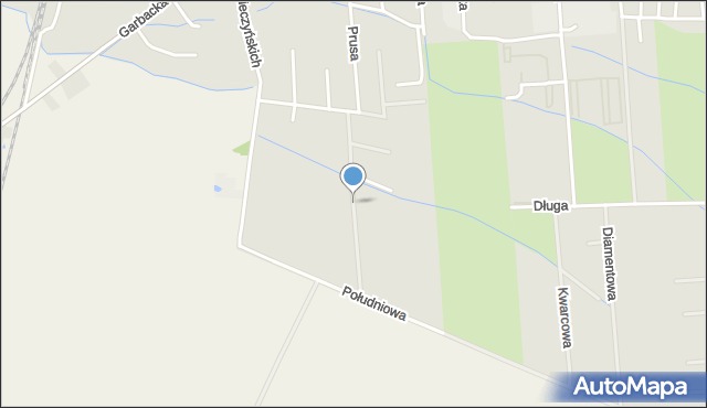 Rogoźno powiat obornicki, Twardeckiego Alojzego, mapa Rogoźno powiat obornicki