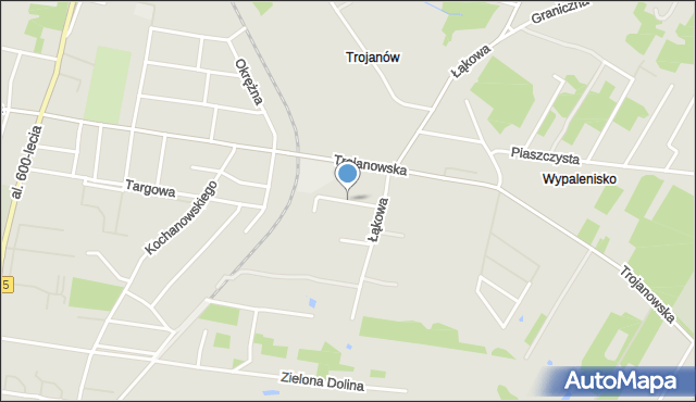 Sochaczew, Twardowskiego Jana, ks., mapa Sochaczew