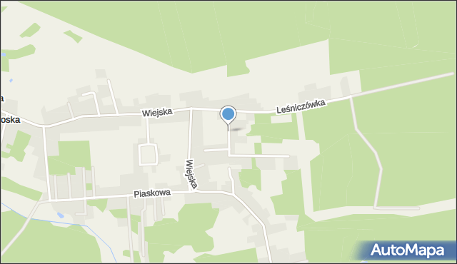 Nowa Wieś Tworoska, Tylna, mapa Nowa Wieś Tworoska